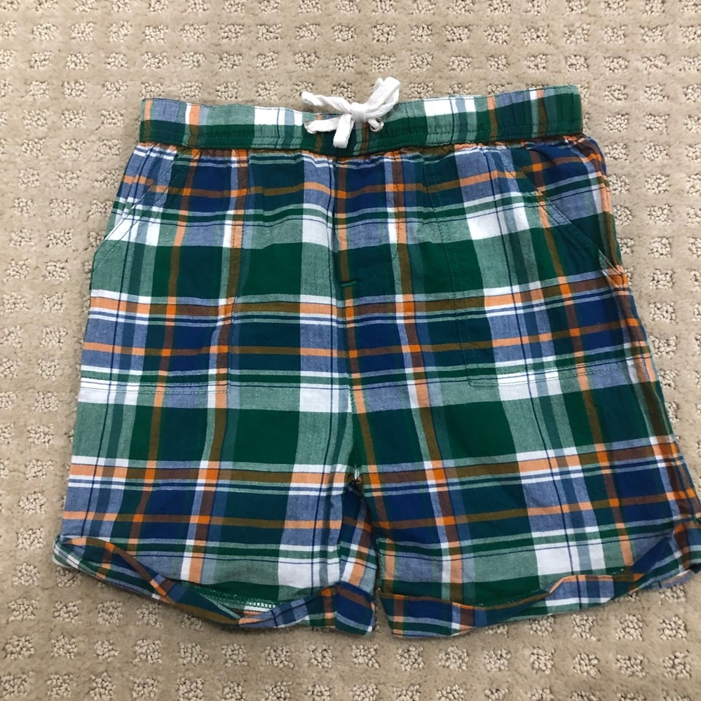 Mud Pie Green Plaid Short